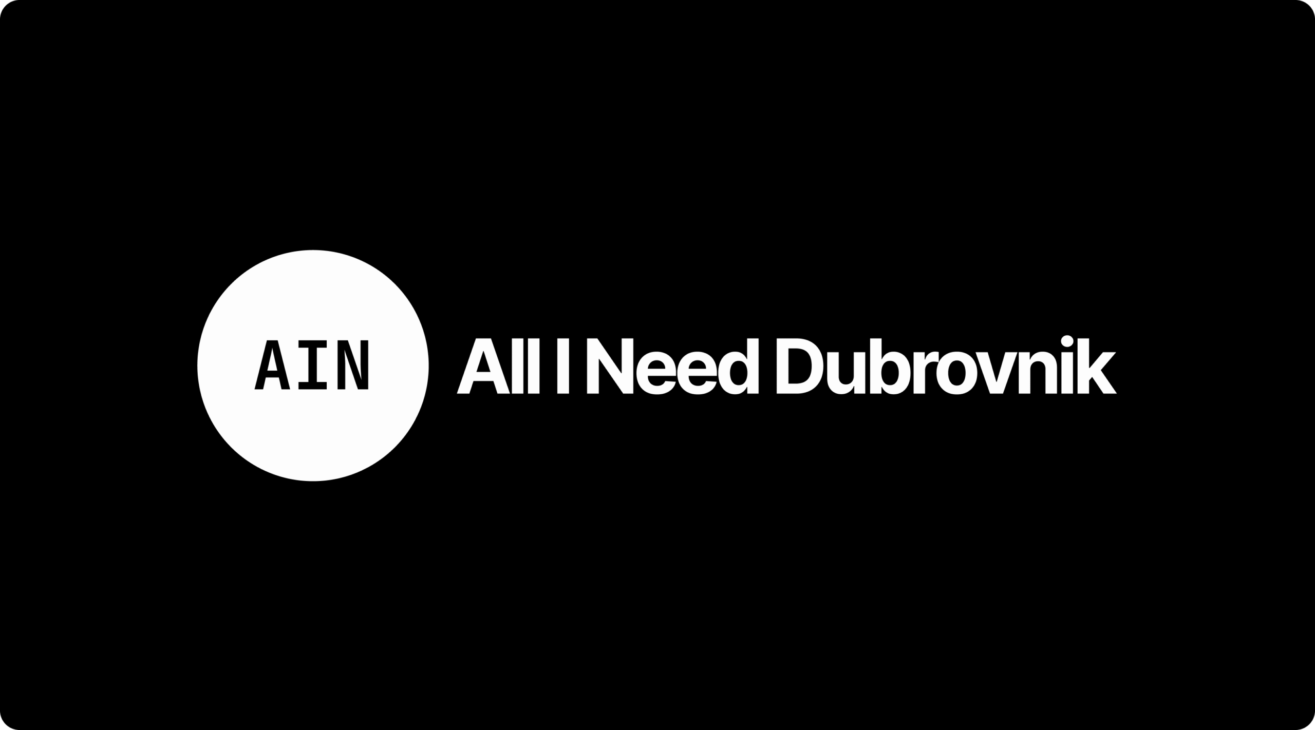 All I Need Dubrovnik logo